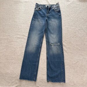 Zara blue jeans